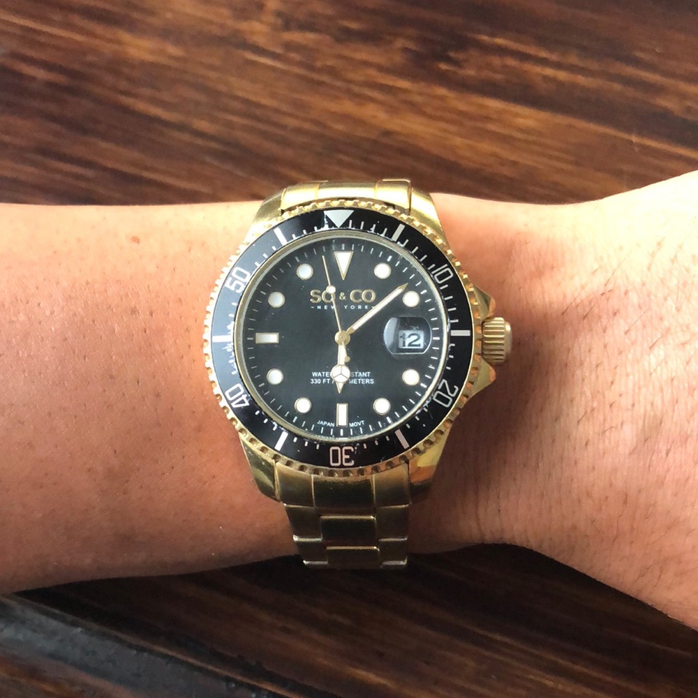 So & Co diver watch 42mm